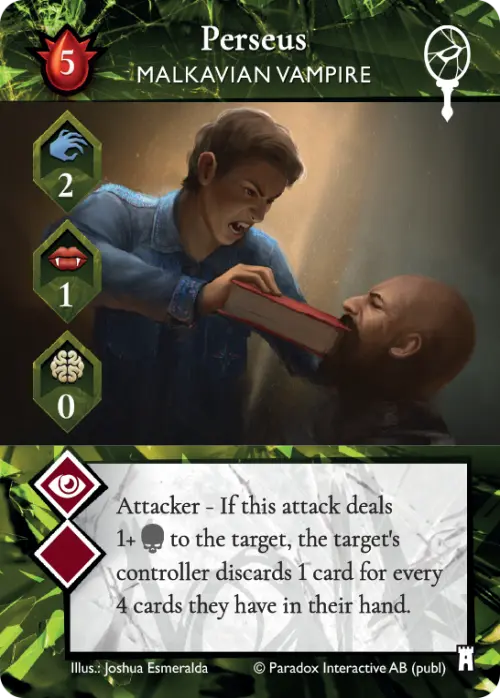 Persues Rival Rivals DB - A deckbuilder for Vampire: The Masquerade Rivals